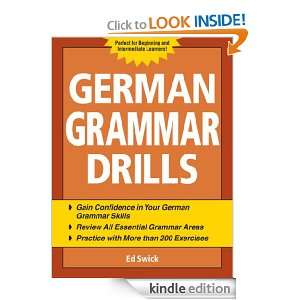   Grammar Drills (Drills Series) Ed Swick  Kindle Store