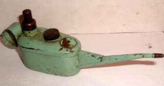   Antique Small Engine Steam Toy Sutcliffe Minijet Oiler Can  