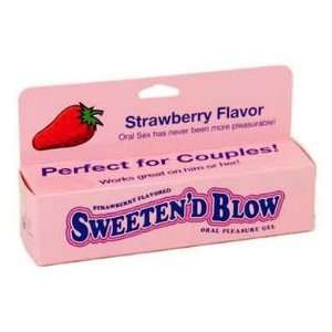 Bundle Sweeten D Blow Strawberry and Aloe Cadabra Organic Lube Vanilla 