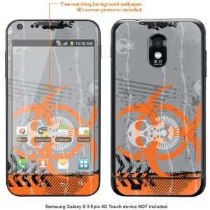  Protective Decal Skin STICKER for Sprint Galaxy S II Epic 
