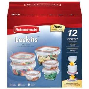   Rubbermaid Lock Its Food Storage Container Set 12pc