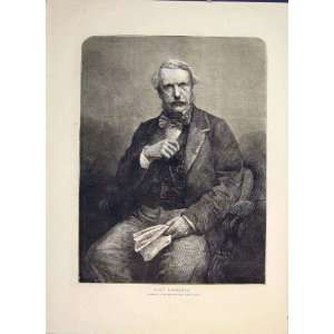  Portrait Lawrence Chairman Metropolitan School 1871