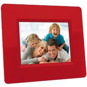   Inch LCD Digital Picture Frame   Red   82 16667