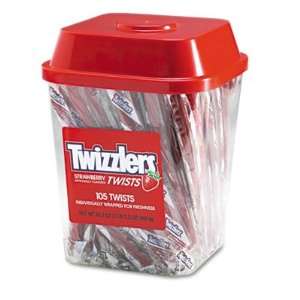 Twizzlers. 51902 Strawberry Twizzlers Licorice, Individually Wrapped 