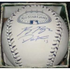   2008 All star W coa Mikita   Autographed Baseballs