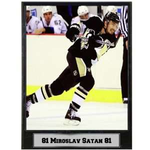 Miroslav Satan of the Pittsburgh Penguins 8 x 10 Photograph Nested 