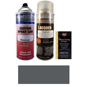  12.5 Oz. Buran Silver Metallic Spray Can Paint Kit for 