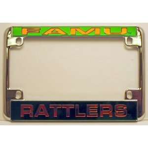  Florida A&M FAMU Rattlers Chrome Motorcycle RV License 