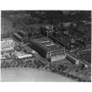  Bureau of Engraving/Printing,Washington,DC,1920s,Aerial 