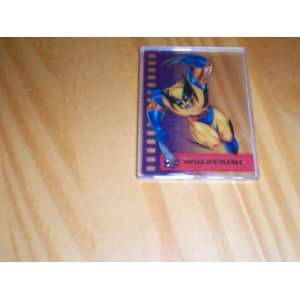  wolverine trading card 1995 suspended animation insert 