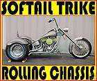 NEW TRIKE SOFTAIL CHOPPER FRAME ROLLING CHASSIS HARLEY