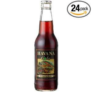 Havana Cola, The Original Key Lime Cola, 12 Ounce Glass Bottles (Pack 