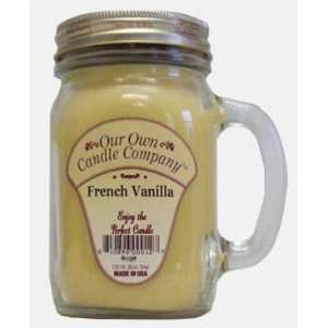  French Vanilla 13oz 100 Burning Time Mason Jar candle 
