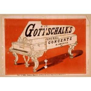   Gottschalks farewell concerts in America 1860