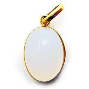  Chalcedony Pendant (with Gold) 