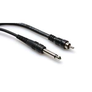   Foot 1/4 Ts to RCA Unbalanced Interconnect Audio Cable Electronics