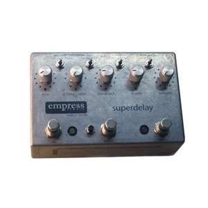  Empress Superdelay Silver Chassis Musical Instruments