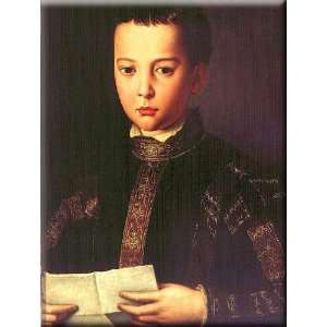  Portrait of Francesco I deMedici 23x30 Streched Canvas 