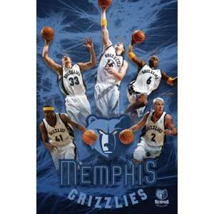  Memphis Grizzlies Team Poster 3615