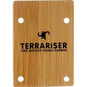 Monkey Terrariser 1/4 Bamboo Risers Single Set Skateboarding Risers 