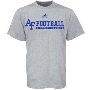adidas Air Force Falcons Ash Practicewear T shirt  Sports 