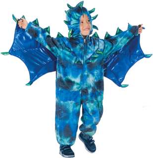Boy Girl Childs Sully the Cute Green Dragon Halloween Costume SM 
