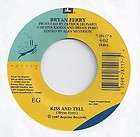 bryan ferry 45 kiss and tell 1988 31 usa store