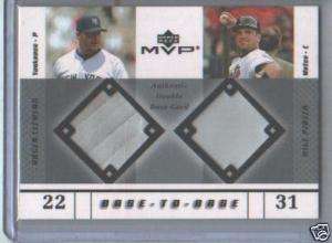 03 UD MVP BTB Roger Clemens and Mike Piazza Base Card  