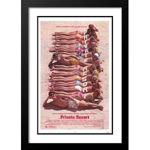  Private Resort 20x26 Framed and Double Matted Movie Poster 