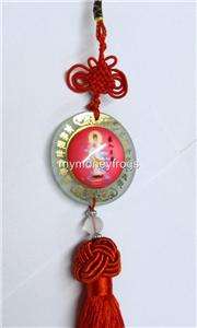 13 Chinese Feng Shui Buddha Buddhist Glass Kwan Yin Car Charm Amulet 