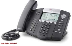 The Polycom SoundPoint IP 550 is a four line SIP phone that delivers 