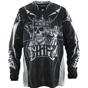 Shift Racing Faction Suicidal Mens Off Road Motorcycle Jersey   Black 