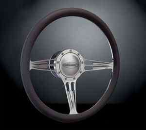 Budnik Stiletto 13.75 Steering Wheel, Horn Button, and Adapter  