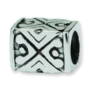   Sterling Silver Tribal Design Bali Bead Arts, Crafts & Sewing