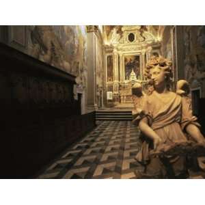 Interior of the Certosa, Calci, Pisa, Tuscany, Italy Photographic 