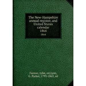  The New Hampshire annual register, and United States calendar 