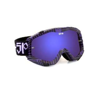   Dark Blue Spectra + Clear Lens Goggles with Califas Frame Automotive