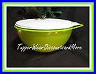 Tupperware NEW GREEN White Seal Thatsa Bowl JR Junior M