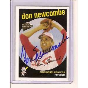  Don Newcombe Autographed 2004 Topps All Time Favorites 