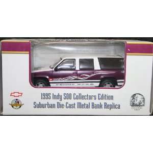   Official Chevy Suburban Diecast Indy 500 1/25 1995 Bank Toys & Games