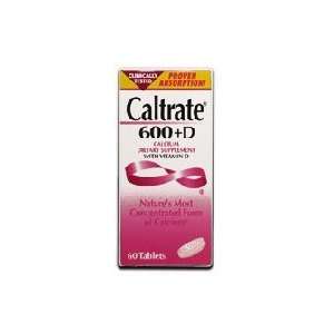  Caltrate 600+d Tabs Size 60