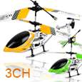   Infrared 3CH GYRO LED Light RC Remote Control Helicopter Blue/Orange