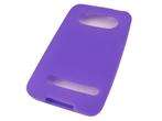 Silicone Silicon Case Skin For HTC EVO 4G Purple 9526  