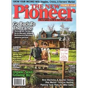   New Pioneer 2010 (Country Almanac presents #133) Nino Bosaz Books