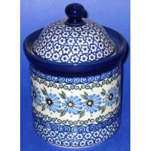 Polish Pottery 6 1/2 Canister 