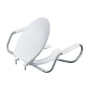   4654A Lustra Solid Plastic, Elongated Toilet Seat