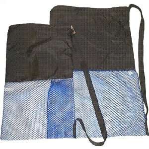  Stuff Sack with Shoulder Strap, Blue/Black, 18 x 30 