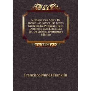   Sci. De Lisboa). (Portuguese Edition) Francisco Nunes Franklin Books