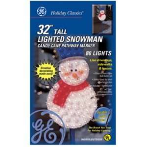    Santas Best Craft #GE72752 Snowman/Candy Cane Pole