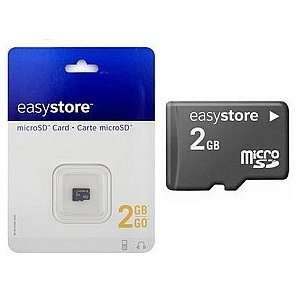  Easystore 2GB Micro SD Memory Card Electronics